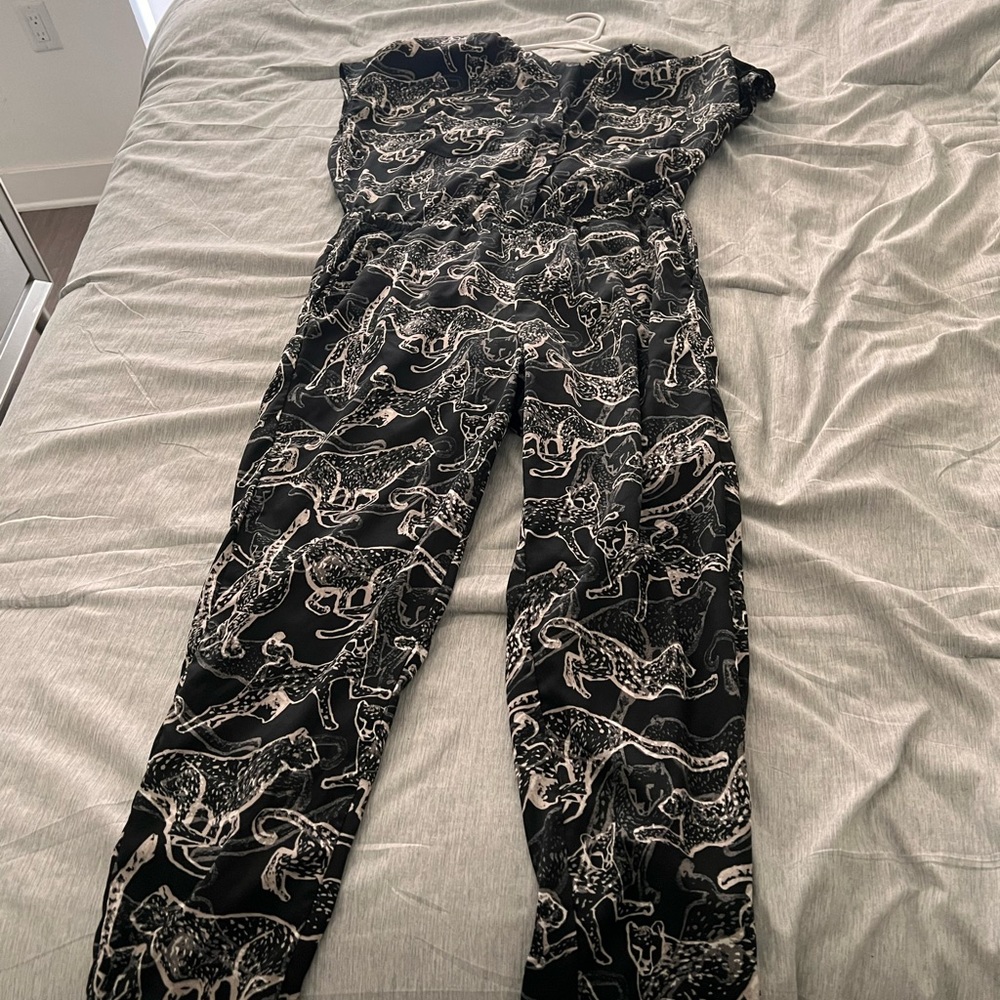 Black long jumpsuit